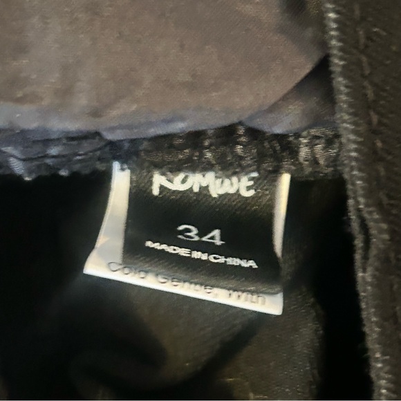 ROMWE Men’s Black Jeans with Yellow Splatter - Picture 10 of 13